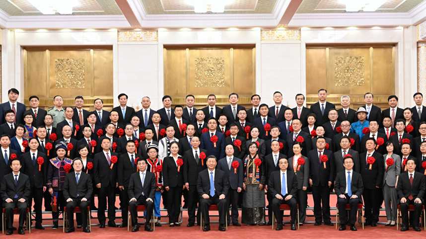 习近平会见第九次全国信访工作会议代表