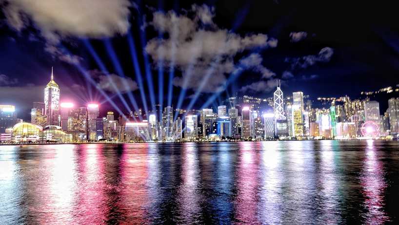 香港回归祖国25周年丨香港灯光秀