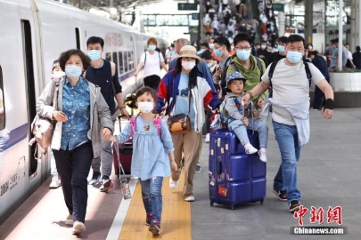 全国铁路五一假期运输结束 发送旅客1.17亿人次