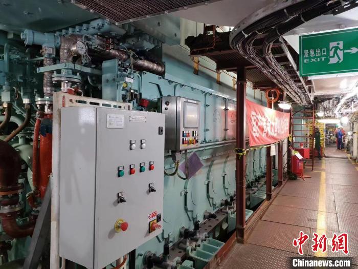國產(chǎn)首制大型郵輪實現(xiàn)首臺主發(fā)電機動車