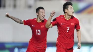 12强赛-武磊点射杜克头球 国足1-1战平澳大利亚