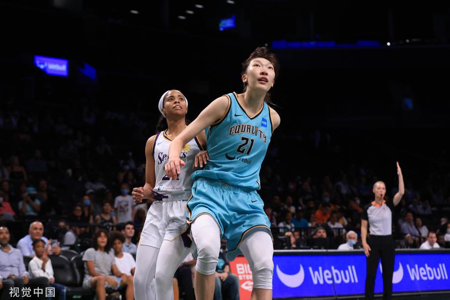 [圖]WNBA-韓旭13分7板8助 自由人102-73火花