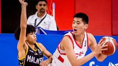 U16男篮亚锦赛-中国62分大胜马来西亚 末节21-0零封