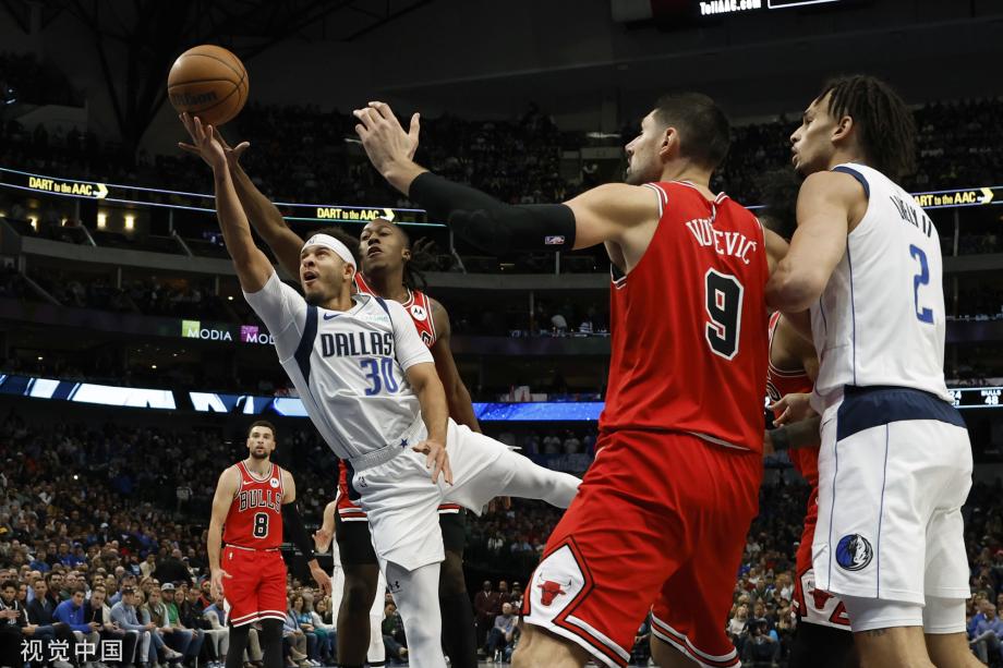[圖]NBA-公牛105-114獨(dú)行俠 東契奇18分7板10助攻