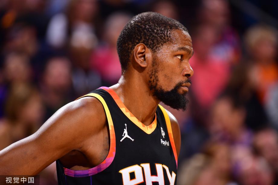 [圖]NBA-森林狼115-133太陽 杜蘭特布克合砍62分