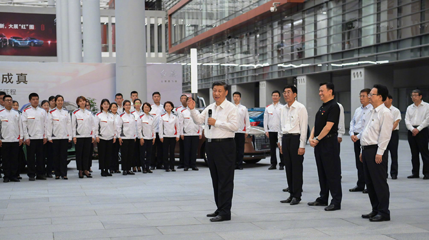 习近平：一定要把民族汽车品牌搞上去