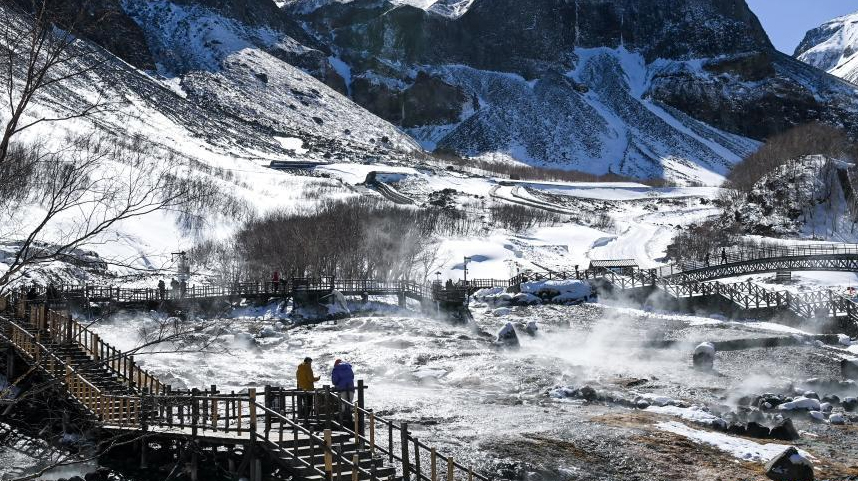 长白山：三月雪景迎客来