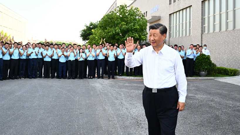 习近平在辽宁沈阳市考察调研