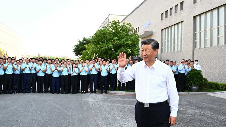 习近平在辽宁沈阳市考察调研 