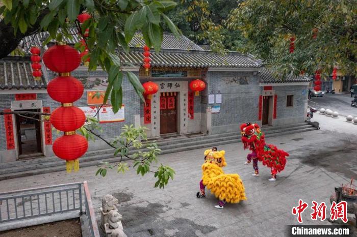 雄獅少年傳承非遺文化舞動(dòng)青春弘揚(yáng)醒獅精神