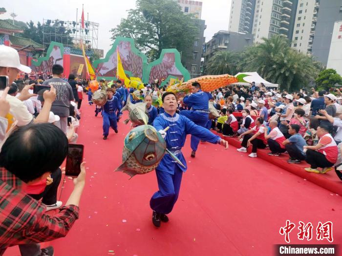 近百項非遺亮相東莞“茶園游會”