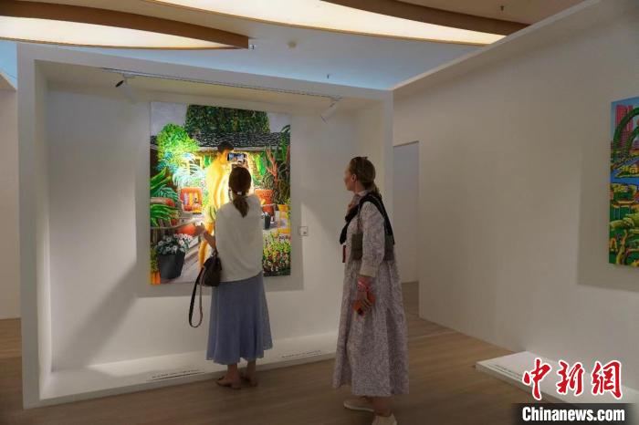 “我們，漸入佳境”國際前沿藝術(shù)展展覽現(xiàn)場 主辦方供圖