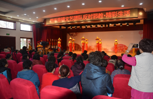 北京海淀开展“快乐迎新春反邪正当时”宣传活动