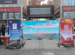 临沂河东区在国家宪法日开展反邪教宣传（图）