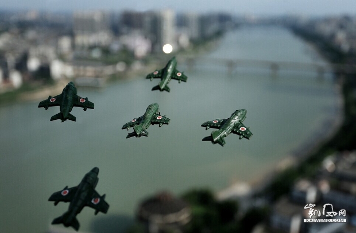 日軍飛機(jī)首次飛臨轟炸衡陽(yáng)