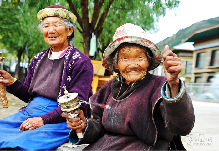 淳樸可愛的藏區(qū)人_凱風(fēng)印象