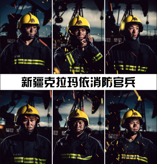 消防隊員之英雄亮相_凱風(fēng)印象