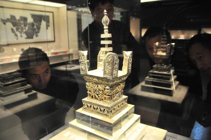 杭州雷峰塔倒塌90年文物展八件國寶首次集體展出
