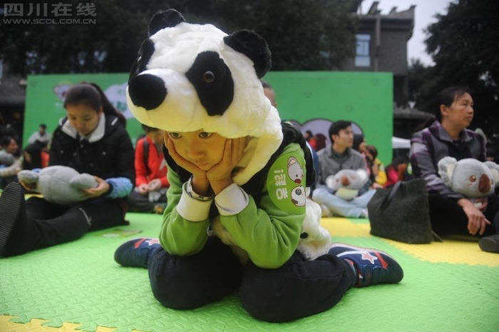 成都舉行國內首個“發(fā)呆大賽”200人同時放空