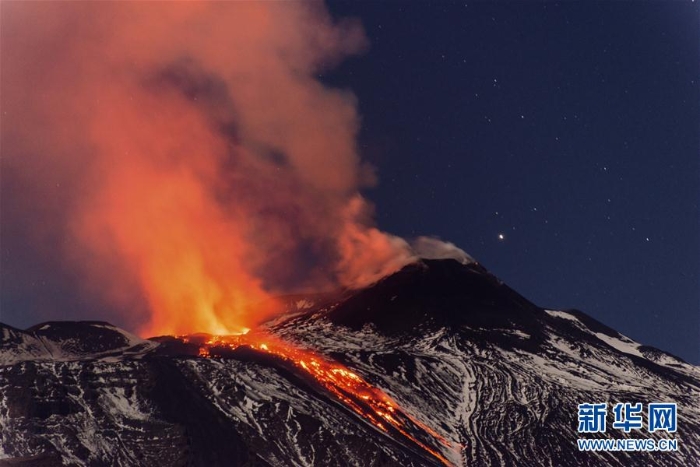 [1]（外代二線）意大利埃特納火山噴發(fā)