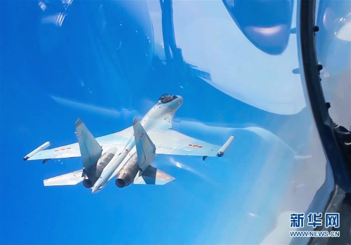 （圖文互動(dòng)）（1）中國(guó)空軍轟－6K等多型戰(zhàn)機(jī)遠(yuǎn)洋訓(xùn)練戰(zhàn)巡南海