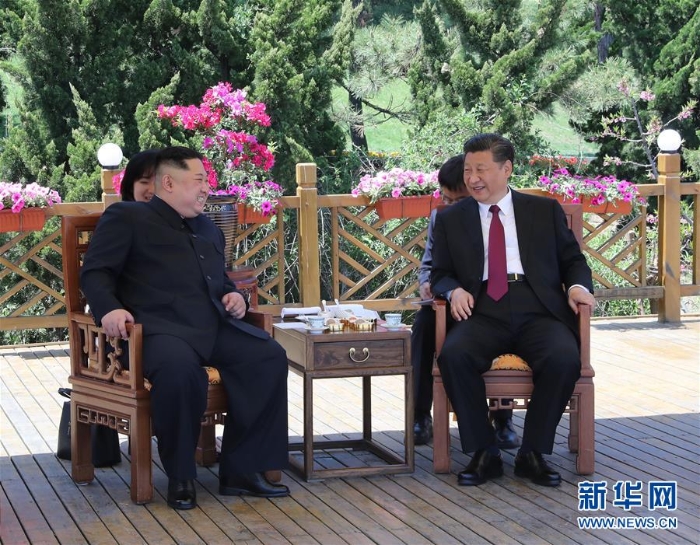 （時(shí)政）（1）習(xí)近平同朝鮮勞動(dòng)黨委員長(zhǎng)金正恩在大連舉行會(huì)晤