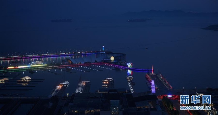 （上合青島峰會）（5）青島：流光溢彩夜色美