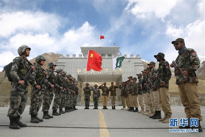 （軍事）（1）中巴軍警聯(lián)合邊境巡邏