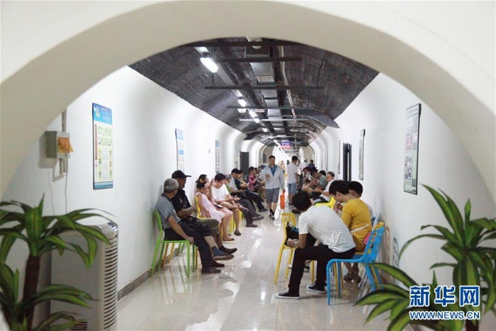 #（社會）（4）南京開放防空洞供市民納涼