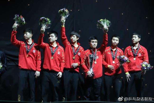 劉國正率隊(duì)參加了今年的團(tuán)體世界杯