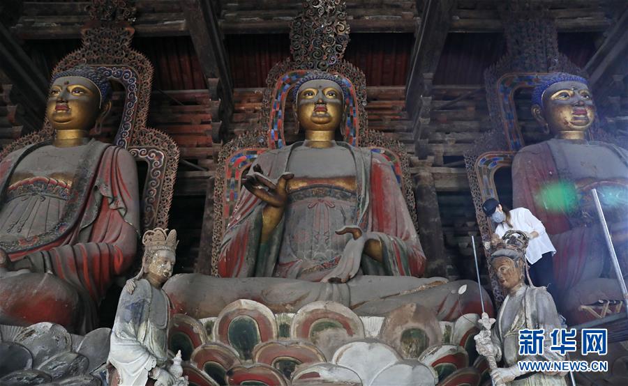 （文化）（2）千年奉國寺進行一期保護修復(fù)