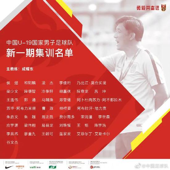 U19男足要參加中乙聯(lián)賽