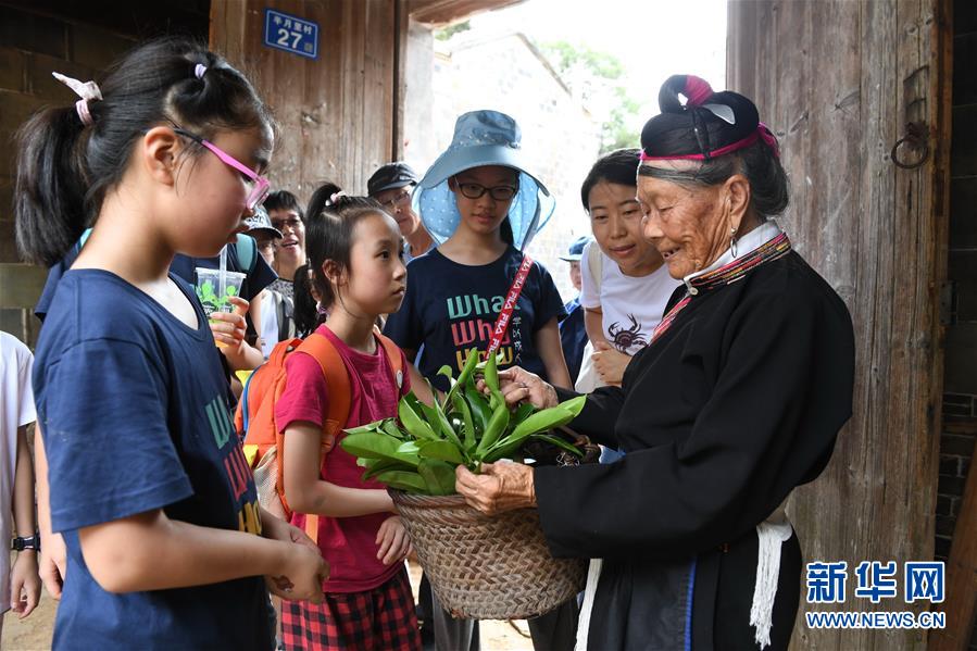 (走向我們的小康生活)(2)89歲畬族老人鐘蓮嬌為家鄉(xiāng)“代言”