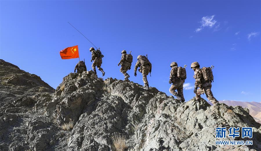 （圖文互動）（2）解放軍邊海防部隊“雙節(jié)”期間堅守祖國邊疆