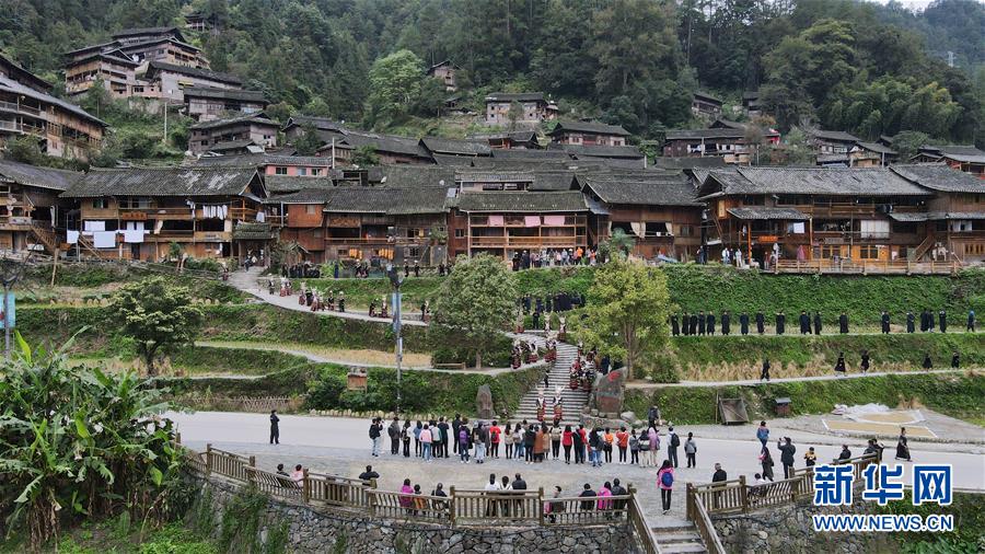 #(坐著高鐵看中國)(1)貴州雷山:高鐵助力苗寨旅游