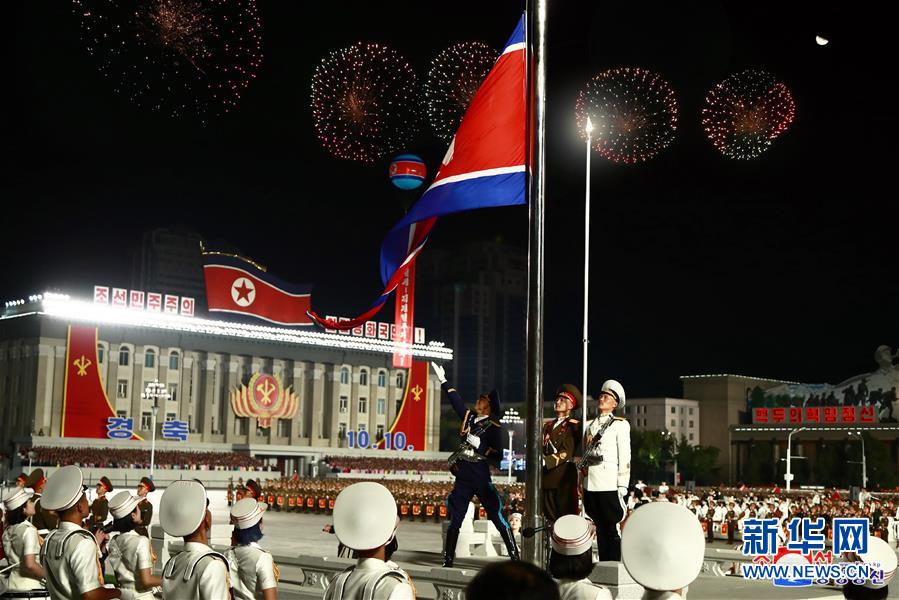 (國際)(1)朝鮮舉行閱兵式慶祝勞動黨建黨75周年