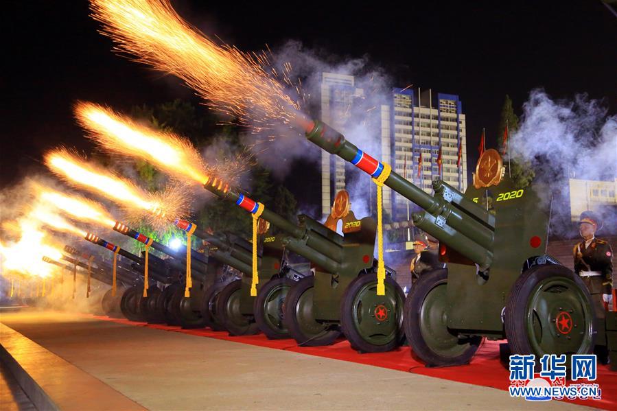 (國際)(3)朝鮮舉行閱兵式慶祝勞動黨建黨75周年