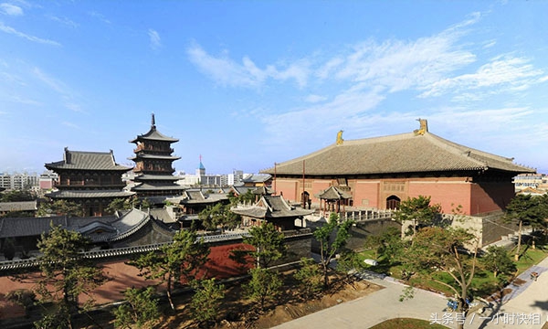 僅存的三大遼代寺院，其中一座代表了十一世紀(jì)中國建筑的最高水平