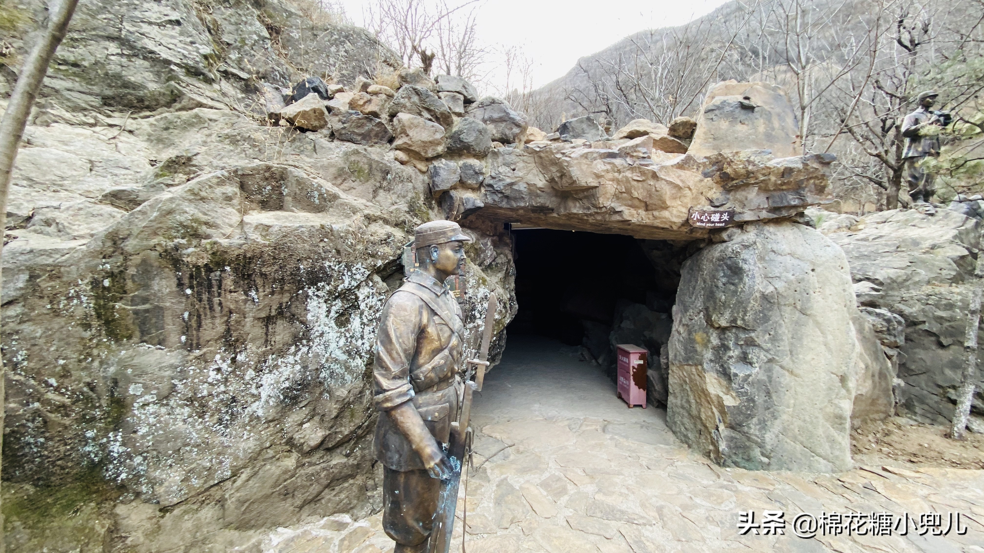 北京郊區(qū)冬季旅行必去的冰瀑布群，距離近無需徒步1小時就能到達