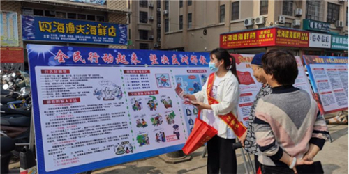 （標(biāo)題加上“廣西”字樣）龍州縣：多角度開展反邪教宣傳工作1045