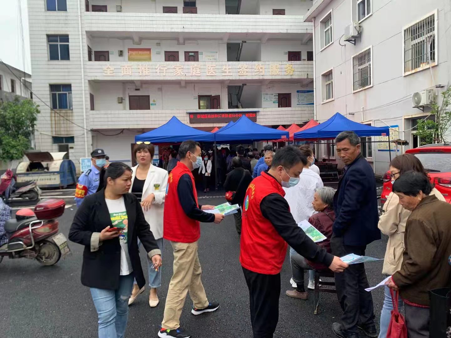2021.5.22仙女湖打疫苗反邪教宣傳4